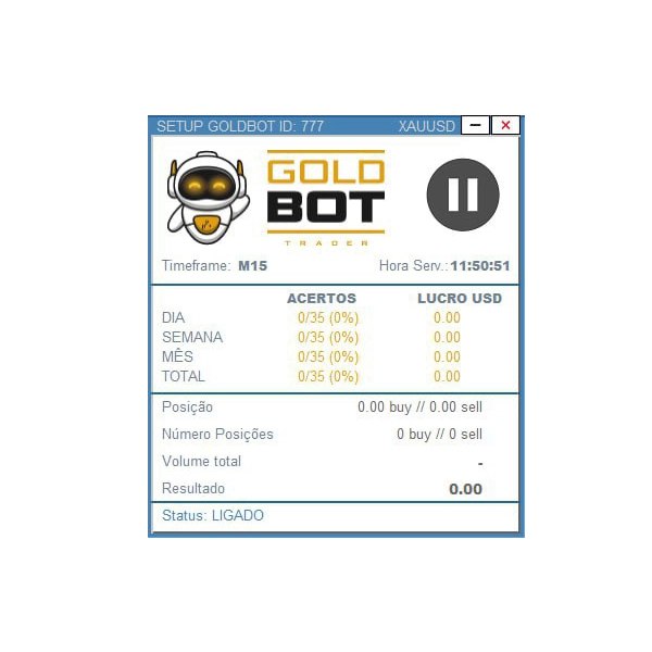 EA GOLDBOT v2.0 Agressivo Logo