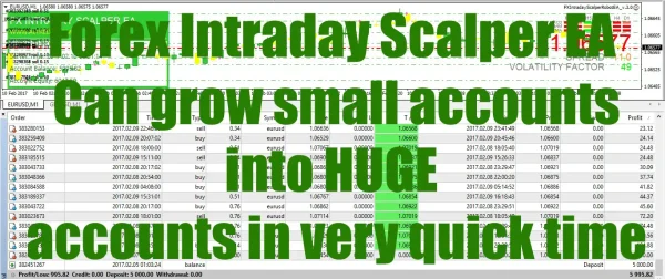 Forex Robot Intraday Scalper EA MT4-Preview-4