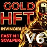 HFT Fast M1 Gold Scalper V6 EA MT4 Logo